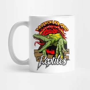 Lizard world of reptiles Mug